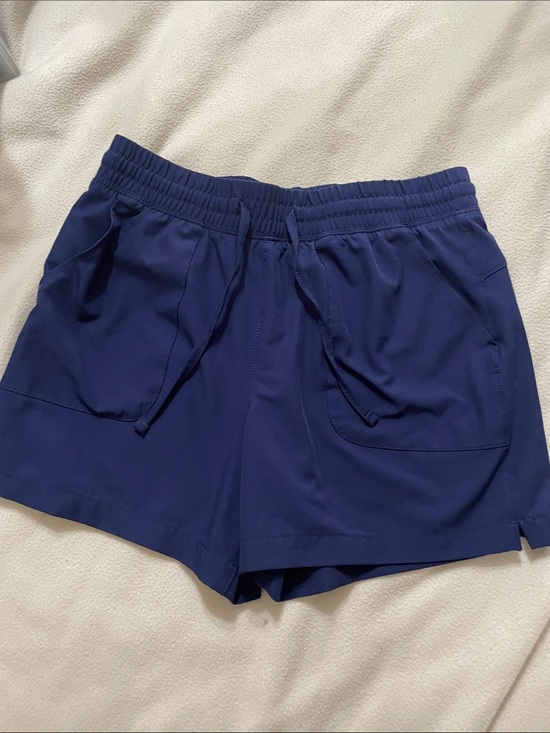 bcg Pants - Bcg Navy Elastic Waist Athletic Shorts with Pockets